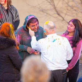 Holi celebration