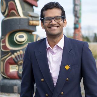 VIU MBA student Alvin Meledath will present his ideas on how to solve the national Indigenous doctor shortage to a panel of deputy ministers after becoming a finalist in the National Student Paper Competition.