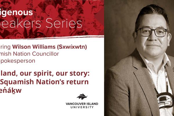 Indigenous Speakers Series graphic