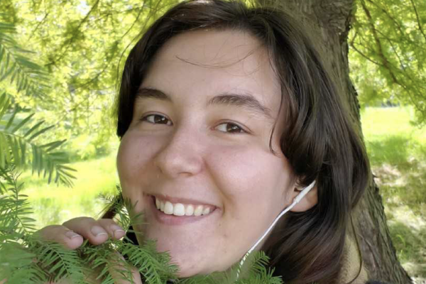 Lindsay Folland smiles for the camera