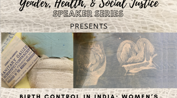 Birth control in India presentation poster